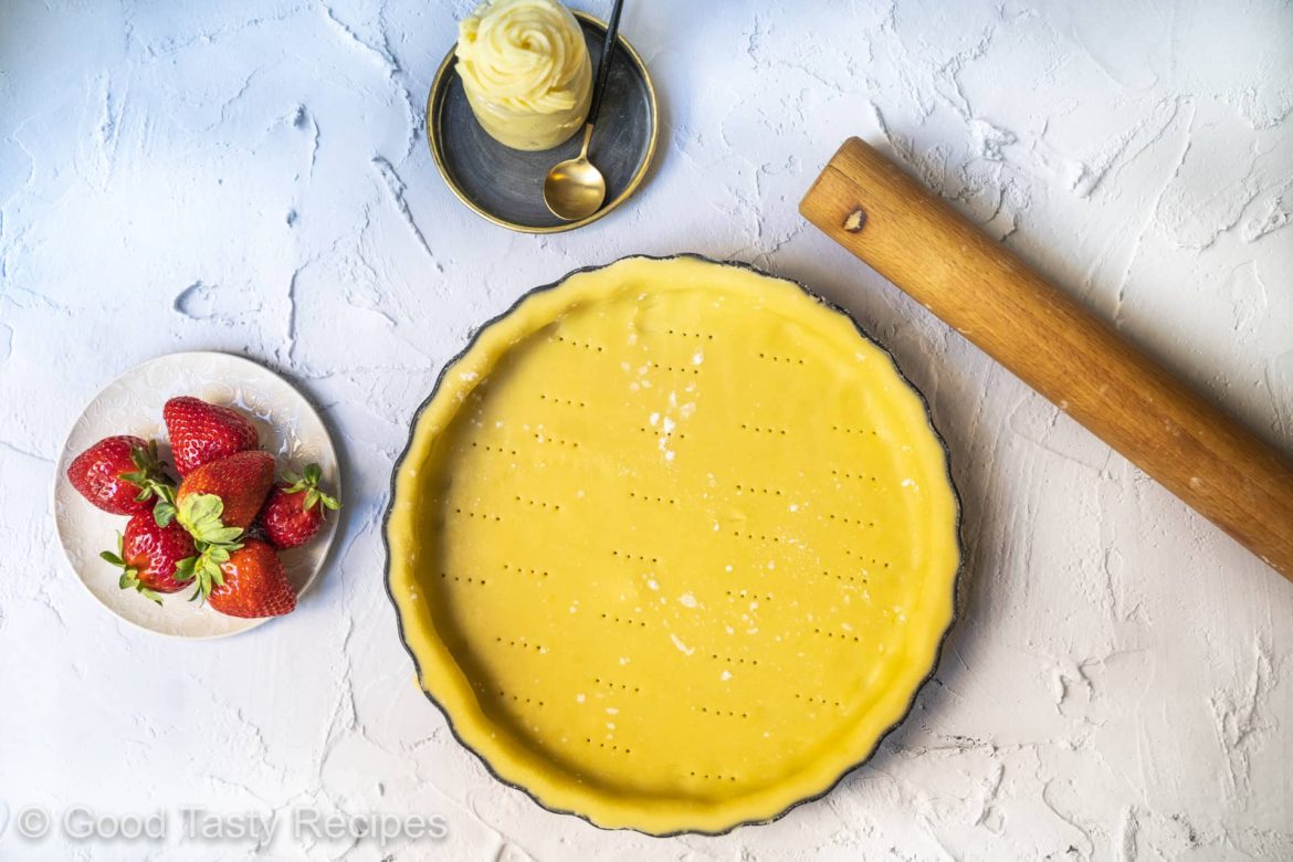 Easy Homemade sweet Shortcrust pastry by Hand