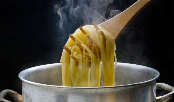 Steps for cooking pasta